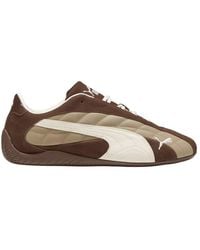 PUMA - Mens Speedcat Plus Quilted Lace Up Sneakers Shoes Casual - Brown, Brown, 7.5 Uk - Lyst