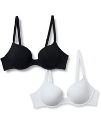 Amazon Essentials - Reggiseno con Scollo Profondo e Ferretto Foderato in Jersey di Cotone Donna - Lyst