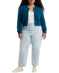 Levi's - Plus Size 501 Crop Jeans - Lyst