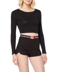 Calvin Klein Sleep Short Pantaloncini - Nero