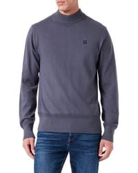 G-Star RAW - Premium Core Mock Knit Jumper Sweater - Lyst