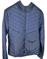 Nike - S Light Puffer Jacket Sport Blue Therma Fit Repel Synthetic Fill Running Sports Size Small S - Lyst