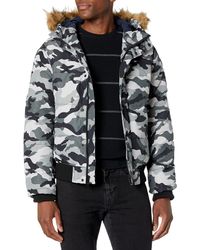 Tommy Hilfiger - Arctic Cloth Quilted Snorkel Bomber Jacket - Lyst