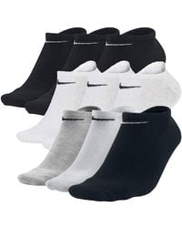 Nike - 9 Paar Sneakersocken Füßlinge Socken Socks SX2554 - Lyst