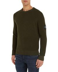 Calvin Klein - Jeans Pullover Uomo Badge Easy Pullover in Maglia - Lyst