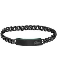 Lacoste - Men's Baseline Collection Chain Bracelet - 2040082 - Lyst