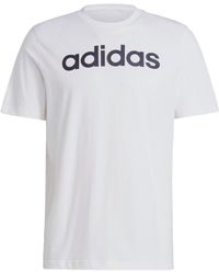 adidas - Essentials Single 3-Stripes Camisetas - Lyst