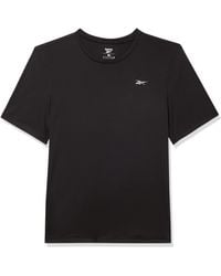 Reebok - Re Basic Ss T-shirt Voor - Lyst
