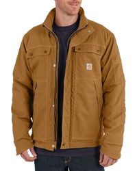 Carhartt - Mens Flame Resistant Full Swing Quick Duck Coat Work Utility Outerwear - Lyst