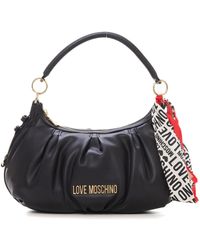 Love Moschino - Borsa a o City Bag Nero Borsa o Nero Donna 31x21x10 cm - Lyst