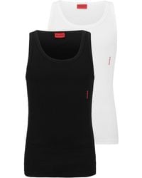 HUGO - Tank Top Twin Pack - Lyst