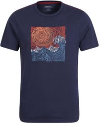 Mountain Warehouse - Shirt en Coton Biologique pour - Haut Respirant et léger pour s avec Motif de qualité - Idéal pour Automne Hiver et - Lyst