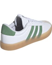 adidas - Vl Court 3.0 Shoes S Trainers White/green 11 - Lyst