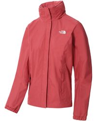 The North Face - Jacke W Resolve Jacket Pink M - Lyst