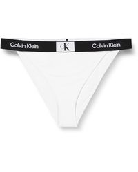 Calvin Klein - Bikini sfacciato a Vita Alta Nuotata - Lyst