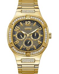 Guess - Duke Gold Watch GW0576G2 - Lyst