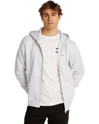 Tommy Hilfiger - TJM Reg S Flag Zip Fleece Thru Kapuzenpullover - Lyst