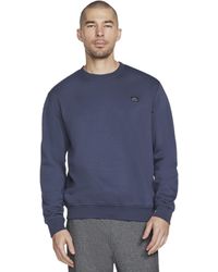 Skechers - Skech-sweats Definition Crew Pullover Sweater - Lyst
