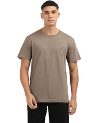 Calvin Klein - T-shirt Met Korte Mouwen Monologo Ronde Hals - Lyst