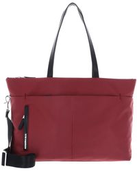 Mandarina Duck - Borsa shopper borsa a tracolla con scomparto per laptop Hunter Shopper Grape rosso scuro - Lyst