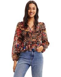 Desigual - Blus_Tapestry-Lac Blouse - Lyst