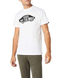 camisetas vans hombre blanco