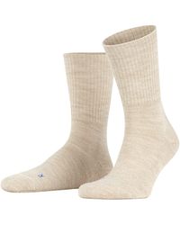 FALKE - Walkie Light Socks Merino Wool Black White More Colours Thick Warm Walking Socks For Or Calf Length Cushioned Sole Breathable - Lyst