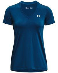 Under Armour - Tech Solid T Shirt Ladies - Lyst