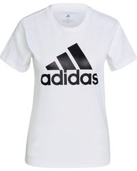 adidas - Essentials Logo T-shirt Camiseta - Lyst