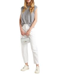 Benetton - Maglia G/C S/M 1344D10C9 Maglioncino a Gilet - Lyst