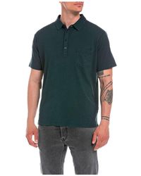 Replay - M6456.000.23468g Short Sleeve Polo - Lyst