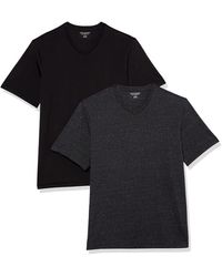 Amazon Essentials - Camiseta de Cuello en Pico de ga Corta y Ajuste Entallado Hombre - Lyst