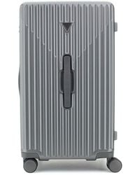 Guess - Trolley Olbia Shell Trunk Gunmetal dunkelgrau 73cm - Lyst