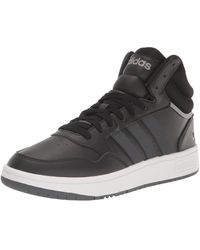 adidas - Hoops 3.0 Mid Lifestyle Basketball Classic Vintage Sneakers - Lyst