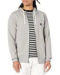Billabong - Classic Premium Full Zip Fleece Sweatshirt Hoodie - Lyst