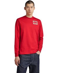 G-Star - Gs Raw Back Gr T Ls - Lyst