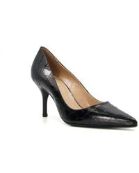Dune - Ladies Bold Pointed-toe Heeled Court Shoes Size Uk 8 Black Stiletto Heel Court Shoes - Lyst