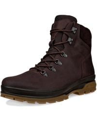 Ecco - Rugged Track Plain Toe High Waterproof Hiking Boot - Lyst