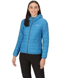 Regatta - Ladies Hooded Hillpack Jacket Vallarta Blue 16 - Lyst