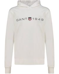 GANT - Hoodie mit Print - Lyst