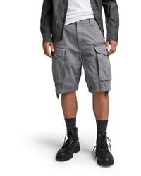 G-Star RAW - , S Rovic Zip Relaxed Shorts, Grey - Lyst