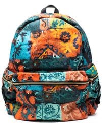 Desigual Sport Fitness Sac à dos Daypack backpach geopatch Blue 18wqxw23//5189
