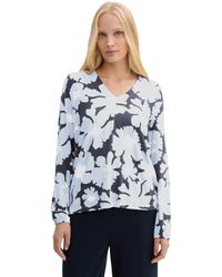 Tom Tailor - RIPP T-Shirt mit Streifenmuster - Lyst