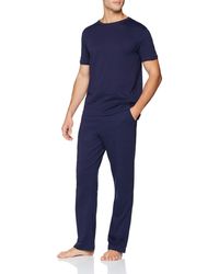 Tommy Hilfiger Cn Ss Pyjama Set - Blue