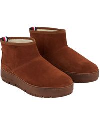 Tommy Hilfiger - Cool Suede Snowboot FW0FW07662 Bottes Basses - Lyst