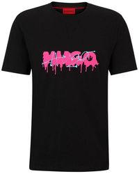 HUGO - Dacation T-shirt - Lyst