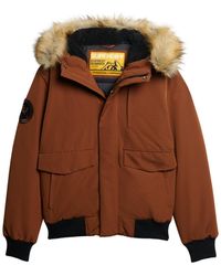 Superdry - EVEREST HOODED PUFFER BOMBER A4 – - Lyst