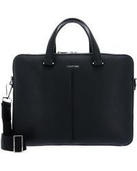 Calvin Klein - Median Slim Laptop Bag Computer - Lyst