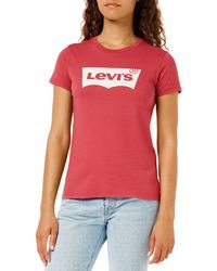 Levi's - Plus Size 501 High Rise Short The Perfect Tee - Lyst
