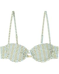 Women'secret - Top Bikini Balconette Estampado geométrico - Lyst